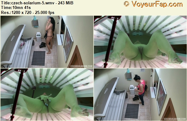 Czech Solarium Voyeur 5-8