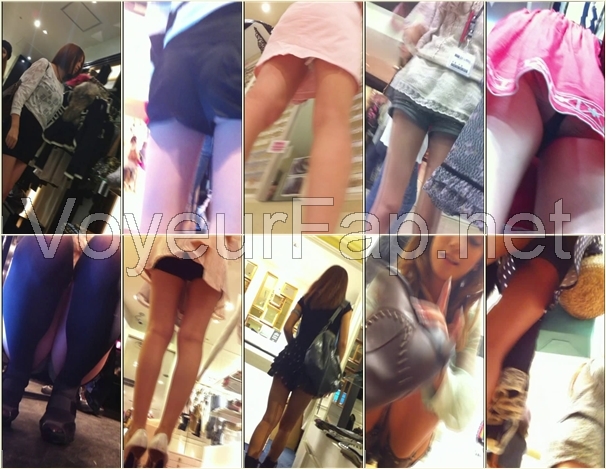 Upskirts in Shopping Mall ap04-06