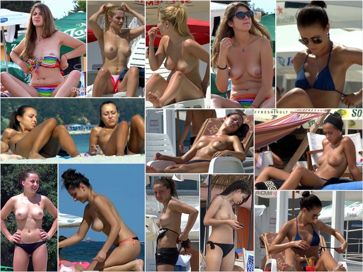 Nude Beach Voyeur ヌードビーチ盗撮 13 – 18