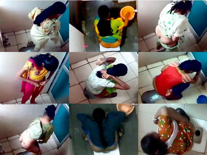 Indian Pissing Voyeur 1 - 3 インドの放尿女の子盗撮