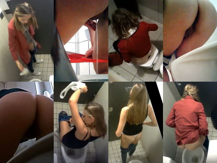 Amateur Toilet Voyeur 165 – 170