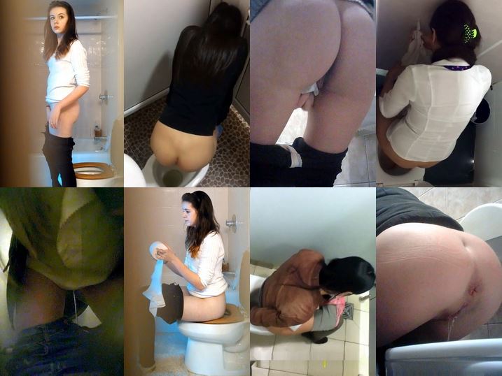 Amateur Toilet Voyeur 213– 218