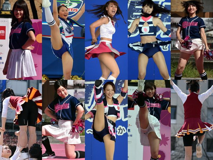 Cheer55-56, なにわガールズ３, なにわガールズ５７, 【高画質FHD】完全新作！日本No1美女チアダンスチーム　HD64-01