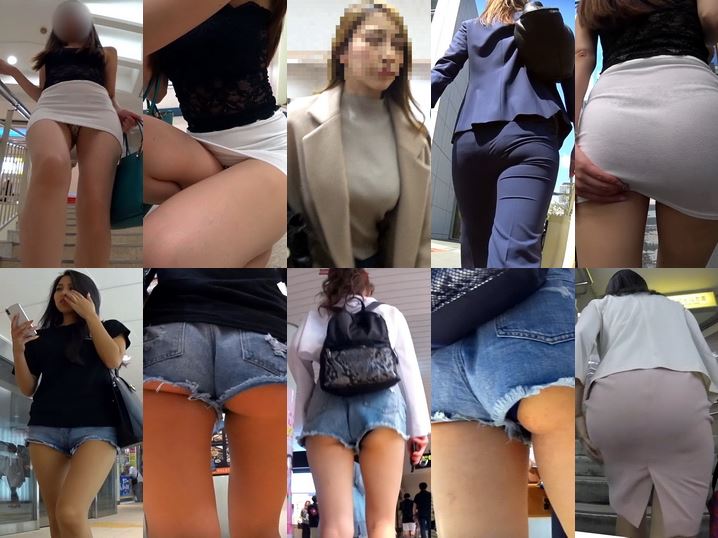 New season 2 ～ ★Butt of Street 姉勃　Vol.24★, 【フルHD】背中のブラまで見える肉尻さん, 【フルＨＤ動画385】着衣巨乳揺れPart193