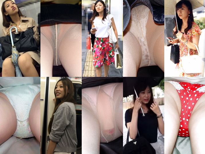 Gcolle Upskirt 117-122 【高画質】美人OL食い込みPチラ・エスカレーター