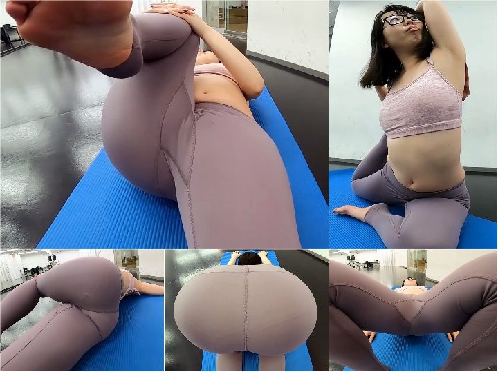 Yogamania 【ヨガ動画】笑顔で楽しそうにヨガするインストラクターさんは「色」も「ライン」もしっかり