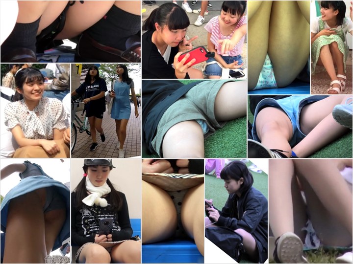 digi-tents upskirt 制服女子のパンチラ盗撮動画6動画連結HD版