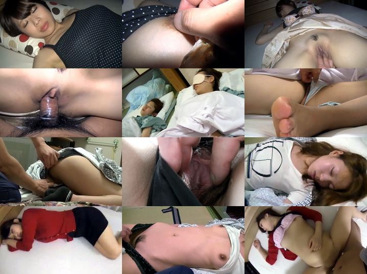 没落乳首を舐めたり遊ぶ, 昏睡レイプ (46), レ●プドラッグ眠り姫, 眠っている女の子に悪戯3人分まとめHD版