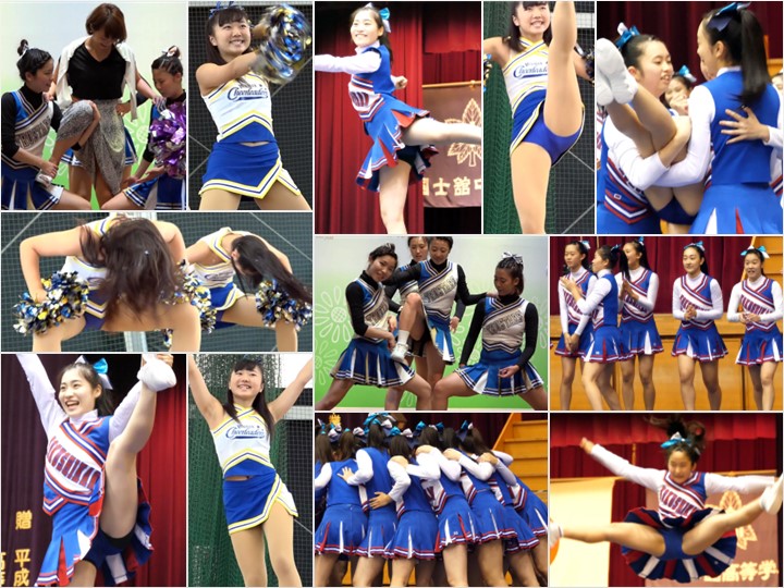 Gcolle_Cheer_141 ワンコイン動画！超高画質FHD動画 神光臨！アンスコ丸出しでカメコ達の前で演技するピチピチユースチアガール達, ハプニング！チア体験