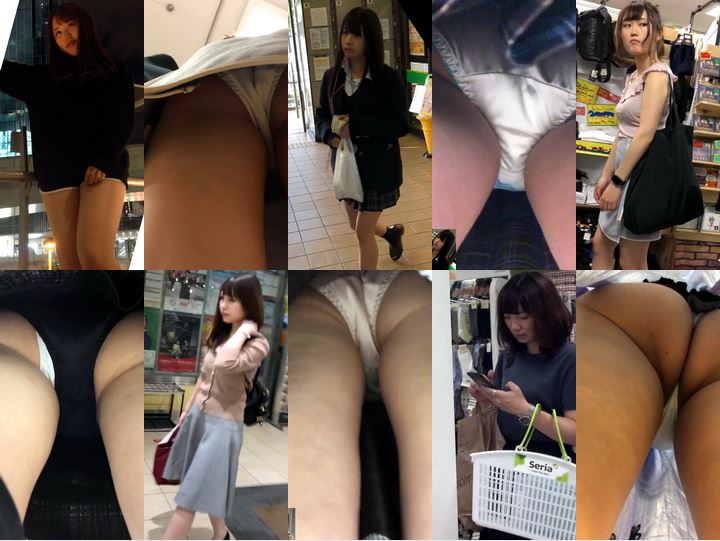 Gcolle_Upskirt_297 お姉さんの逆さパンチラ動画＆静止画　１９３