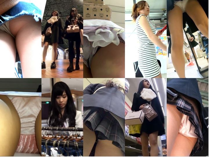 Gcolle_Upskirt_301 【乃木坂系美女】街中のオアシス＃14, [★新作]パンチラ盗撮 女子大生 レース付き白パンツがデニムミニスカの中に, ■完璧ってコレだわ。。。■セクシーすぎるレースクイーン級の美脚美女のPＩＮＫパンツ前面まで丸見えフラッシュ4K盗撮, 色白ムッチリ受付嬢OLさんのピンクパンティ盗撮