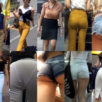 GcolleAss_136 New season 2 ～ ★Butt of Street 姉勃　Vol.24★, 【フルHD】背中のブラまで見える肉尻さん, 【フルＨＤ動画385】着衣巨乳揺れPart193