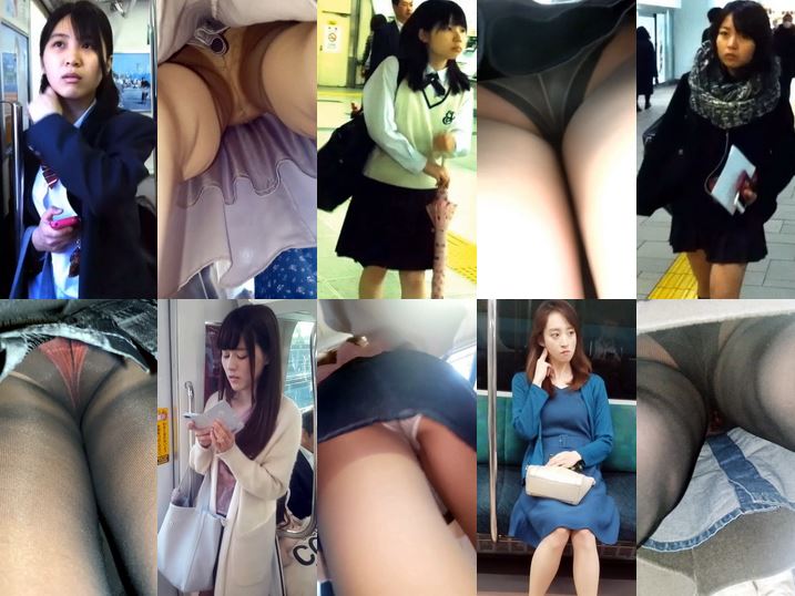 ぴちぴち太もも025, パンチラ盗撮 OLさん 白パンツを激撮