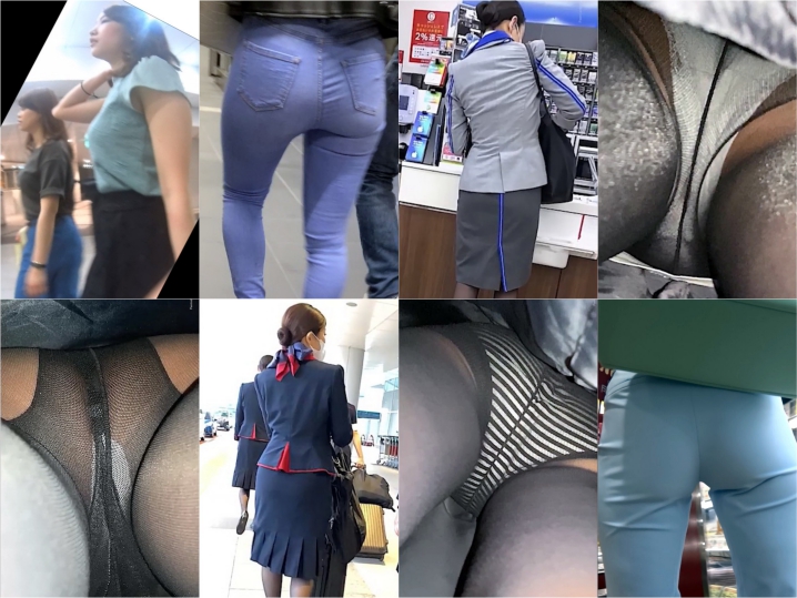 GcolleAss_173 都会の喧騒に紛れ込んで推定Jカップの爆乳を見上げる喜び2 【新たな発見編】, おっぱいお姉さんの巨乳に接近231, 極上お姉さんの極小V字パンツ透けを執拗に接写撮り【新機材高画質】ピタ尻姉さん#177