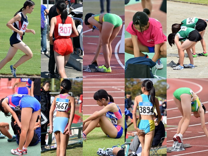 GcolleSport_279 【写真】 陸上美脚美尻C女子001 , 002 , 003 