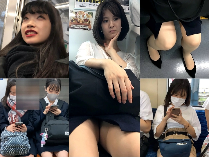 めちゃかわツインテールちゃんルーズソックス編、撮影バレ[Train][逆さ][顔出し][４K][特典あり], 【撮影バレ１７】TikTok系女子