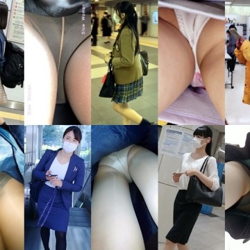 Gcolle_Upskirt_705 リクルートSP49☆新人CAさん！仲間と一緒に移動を大粘着！エスカでP大接近に大興奮^ ^, 棚下満開, 勉強熱心な女良至近距離視姦＾＾, 最高の美人お姉さん