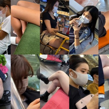 gcolle_metro_247 素人女子大生1年ナオミ(18歳、巨乳、パイパン)身長148cmFカップの童顔トランジグラマーに悪戯