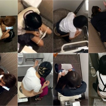 digi-tents_toilet_148 【和式トイレ】美人人妻が大量脱糞＆放屁