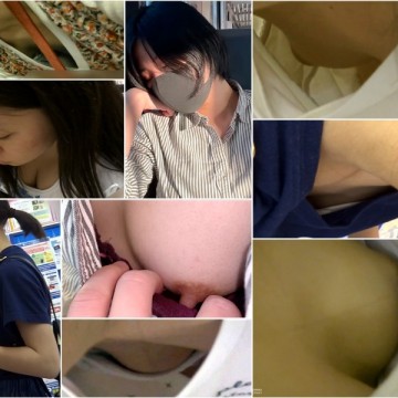 Downbluse_232 【電車おっぱい痴漢】おしとやかな黒髪美女にめっちゃ興奮したので、寝ている間に胸元オープン！！からのエロ過ぎおっぱいをモミモミww