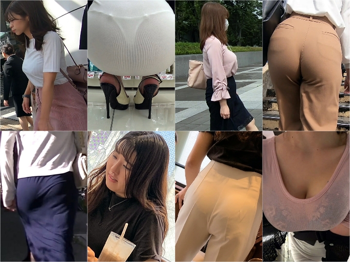 GcolleAss_284 [FHD][KTKP-094] 不登校 リアル金髪少女 さくら ブクロ編, ロングスカートの若尻, 若手OLの主張たっぷりヒップ, メガ盛りボインお姉さま