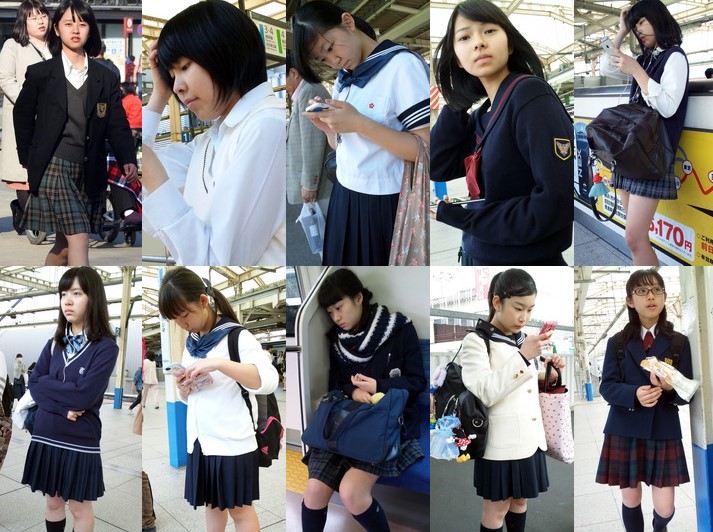 gcolle_candid_267 駅女子 Vol.２６２, 駅女子 Vol.２８１, お待たせしました。最新作です！！制服姿の女のコを撮影しました！！１１８