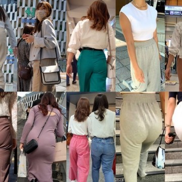 GcolleAss_341 歩き尻 10, 【2名・Wide Sweat Pants】, 2019 中国眠姦昏睡レイプシリーズ #91