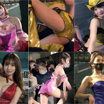 Autosalon_209 0003 イベント東京オートサロン 2022, 【フェチ動画】東●オート●ロン2022史上最強セクシーブースの美女コンパニオン達の共演！ミニスカタイツ越しの●●の56分！