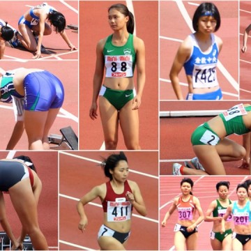 GcolleSport_398 0499_06 U20 400m その３, ★アスリートスタイル　AT06-02, 動画だよ！ぶるぶるブルマ ＃200