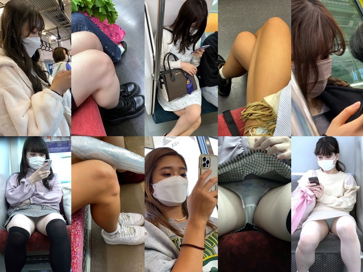 gcolle_metro_383 柔らかそうな足と土手の持ち主のロリカワちゃん私服2日分、撮影バレ[Train][逆さ][顔出し][４K][特典あり]