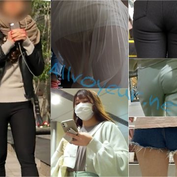 GcolleAss_404 0013街撮りマジでワ○ピースナミ似桃尻短パンちゃん, 【熟女のお尻】ベージュパンツのお尻　50代のお母さんでかいケツ, ただでさえスカートが透けているのに、最後はまさかのずり上がりパンチラに！ギャル尻パラダイス8★モロ見せPラインこ、こんなに見せちゃっていいの⁈