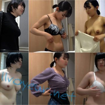 mimpaku87 【民泊着替え】最強スペック？！地味で隠れ爆乳の２人が登場‼　168、169人目