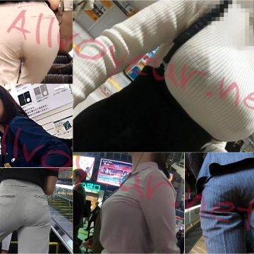 GcolleAss_434 【4k】 テーパードパンツ長身美人 OLのお尻, 激揺れアンミラ系白ニットさんに今年最後のダメ元ナンパ!!! ちょっと口リ系フェイスのショーパンちゃんのパンストの根元がチラリ, 締まりが良さそうなスーツ美女