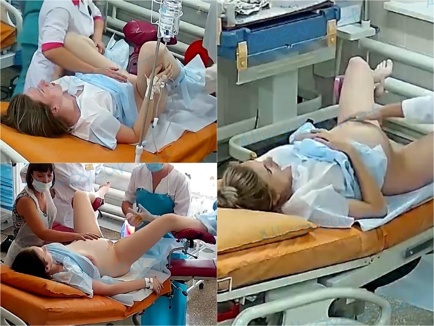 Vaginal exam women in maternity hospital 1-6