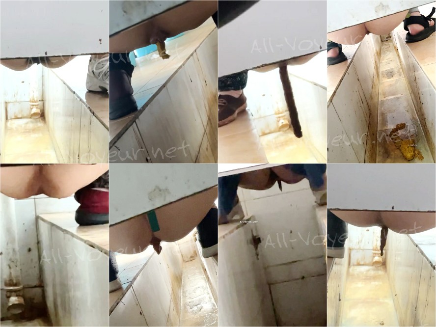 【重口厕拍】女拍手沟式旱厕偷拍-满屏大便 拉稀第25期60V[某房原版]