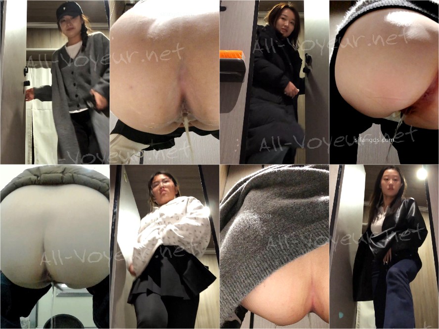 【4K高清厕拍】商场厕所偷拍美女 呕吐 男友摸逼等40多位43V[某房原版]