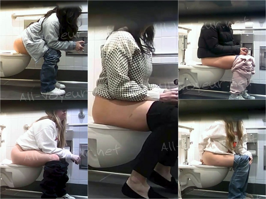 Hot Girls In Student Toilet 10-13