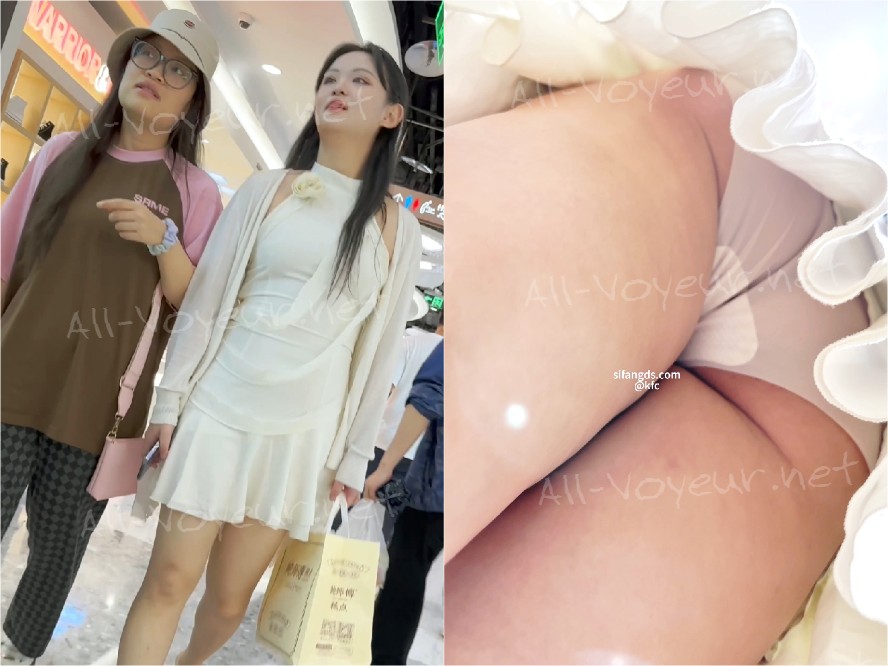 極上ツインテールロリ！股開き黒ストッキングがセクシーに露出。下着を密着させて撮影