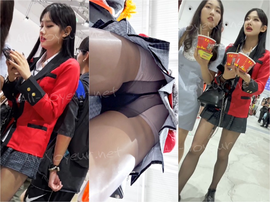 【KFC】⭐极品美女和丑男逛街..身材长相极品..无痕透明丝袜[某房原版]