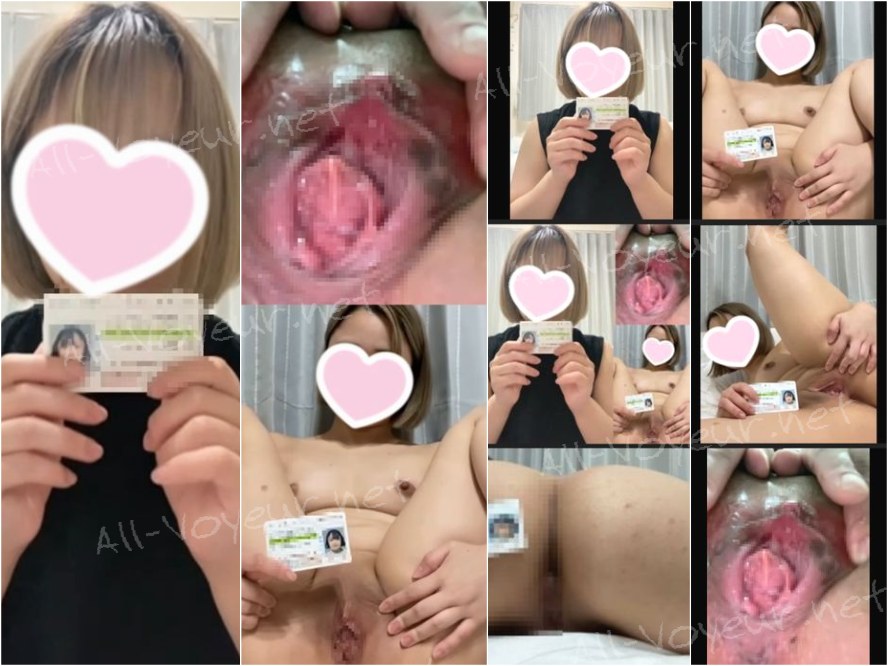 免許証くぱぁに身分証を咥えながらお下品スクワットで徹底制裁！
