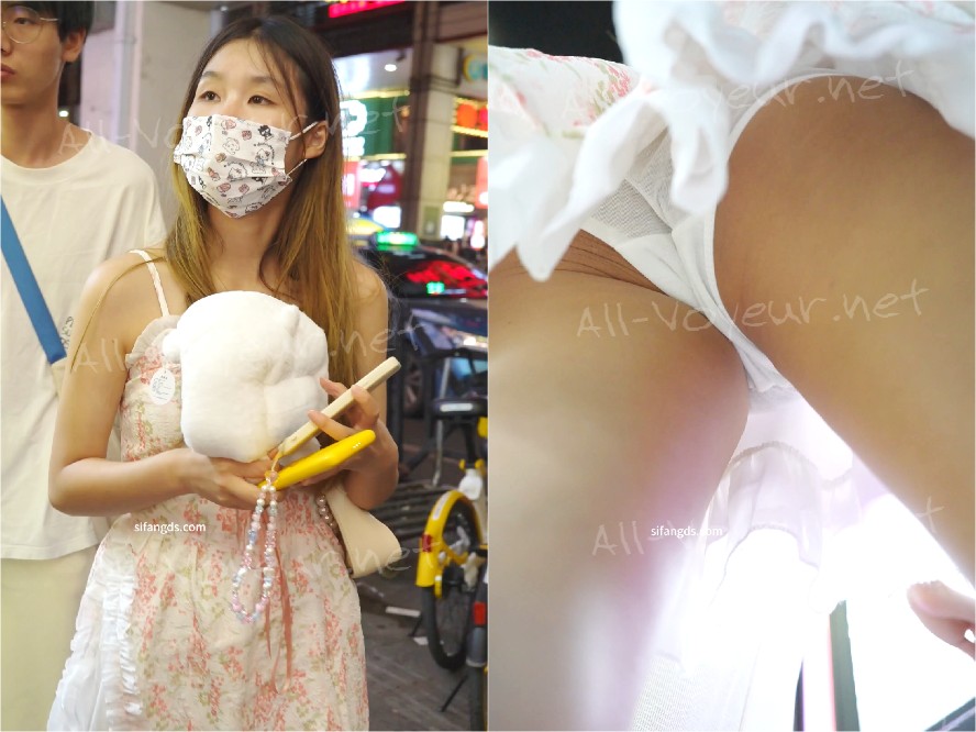（BC-AA-442）亮闪闪百褶裙小姐姐..透明肉丝配微透骚内[某房原版]
