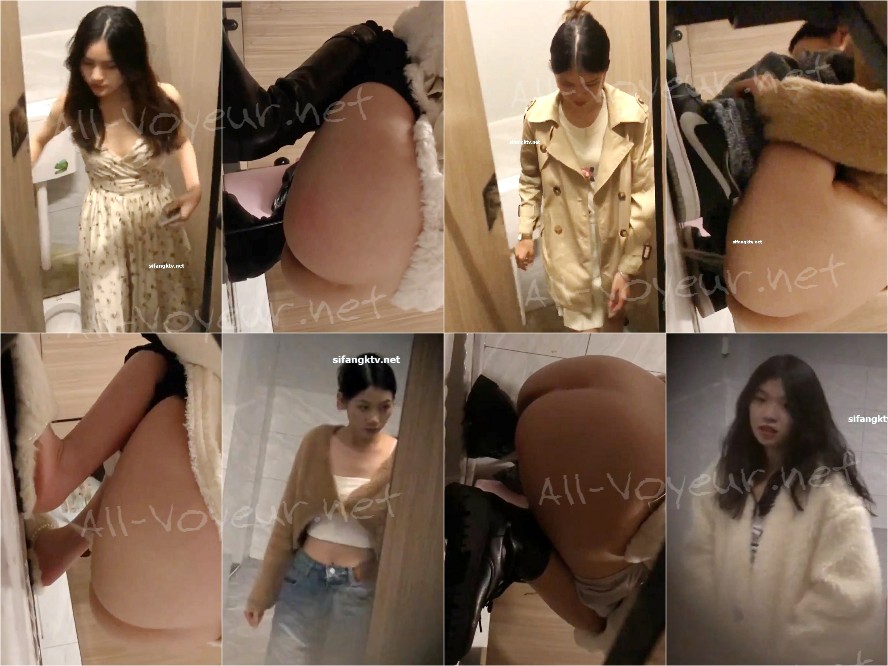 【应求】【精品厕拍】服装城来往逛街的美女小姐姐❤️拍脸后又怼穴拍327V