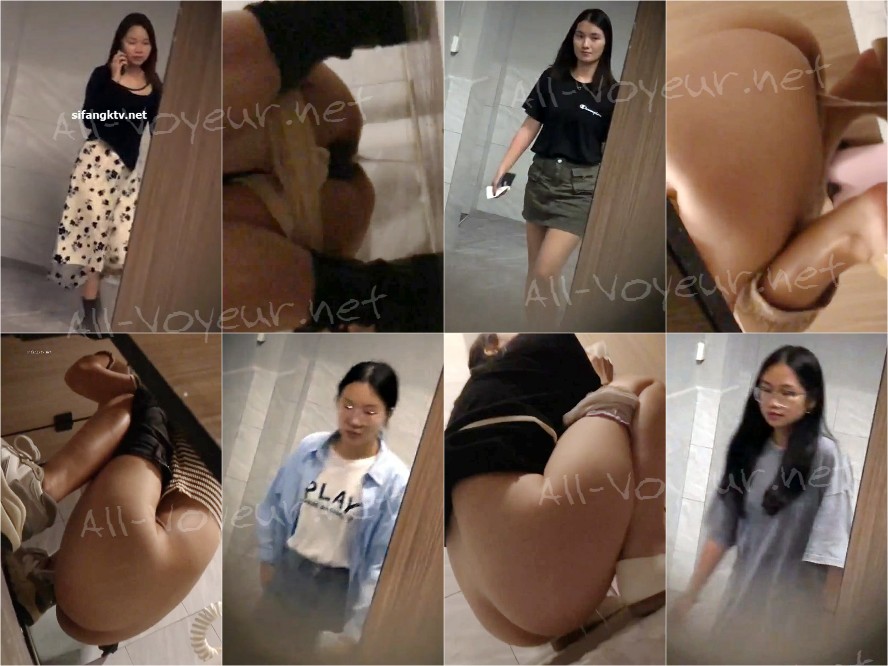 【应求】【精品厕拍】服装城来往逛街的美女小姐姐❤️拍脸后又怼穴拍327V