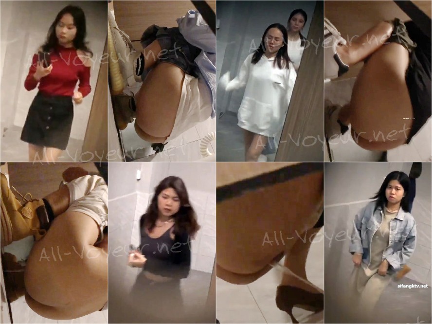 【应求】【精品厕拍】服装城来往逛街的美女小姐姐❤️拍脸后又怼穴拍327V