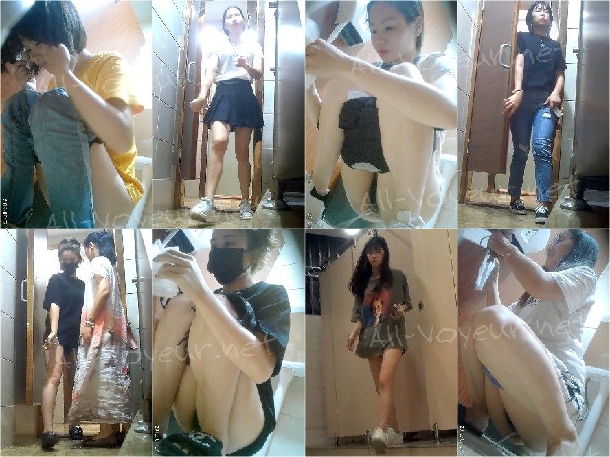 【应求补档】【精品厕拍】服装城前后景跟拍各种美女摊主26V[某房原版]