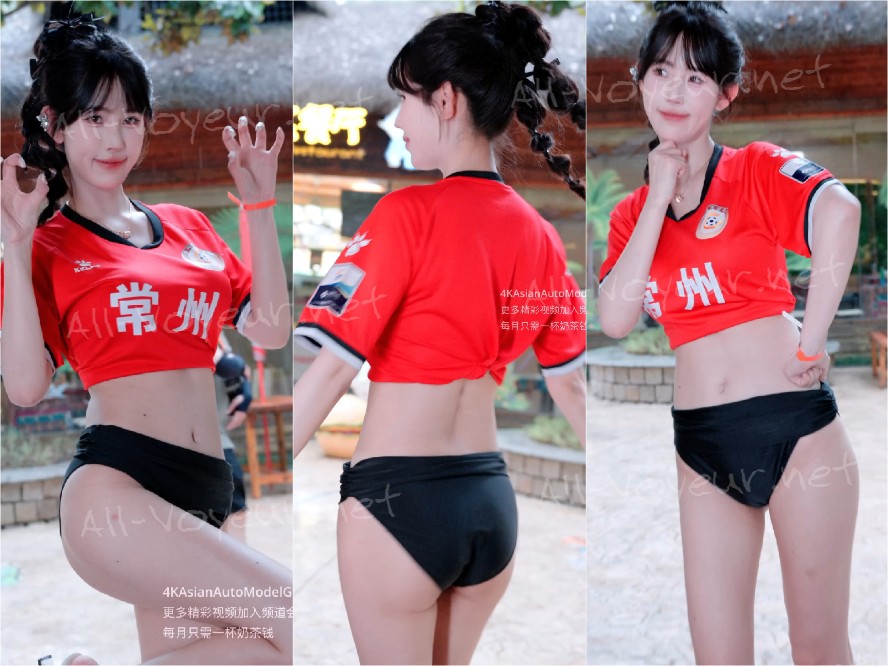 4Kビキニ水着天目湖ウォーターワールド#Xiaohanaネットセレブ車モデル