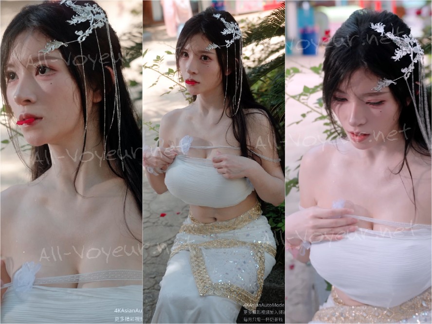 4K 比基尼泳装 天目湖水世界 #小水 网红车模 模特 아주르 레인 수영복 비키니 swimsuit bikini アズールレーン 비키니 룩북