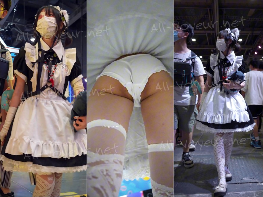 【xxn-241】双马尾兽耳女仆小姐姐..蕾丝过膝袜可爱内前后CD[某房原版]