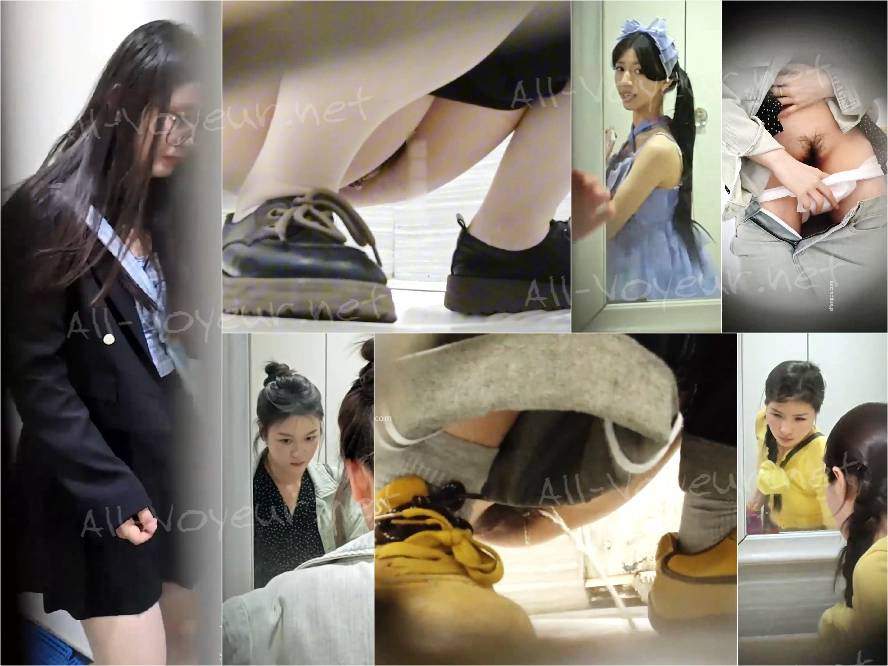 七月厕拍大神猫眼手持闯拍高校女厕TP模特身材颜值美女[某房原版]