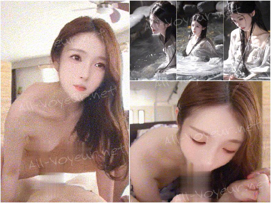 (AI换脸-绝)【抖音肉老板】绝美清纯女友在家含屌激战爱爱!